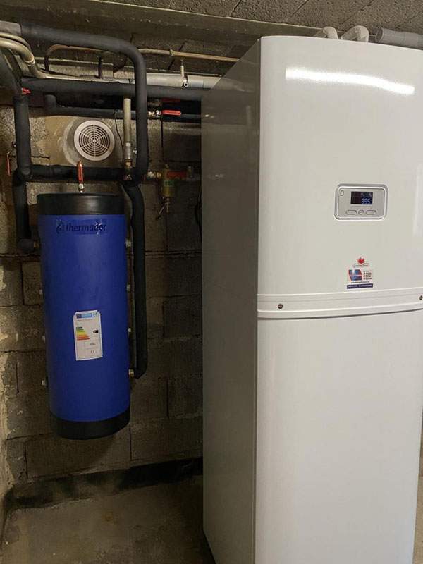 Pose de pompes à chaleur Morlaix