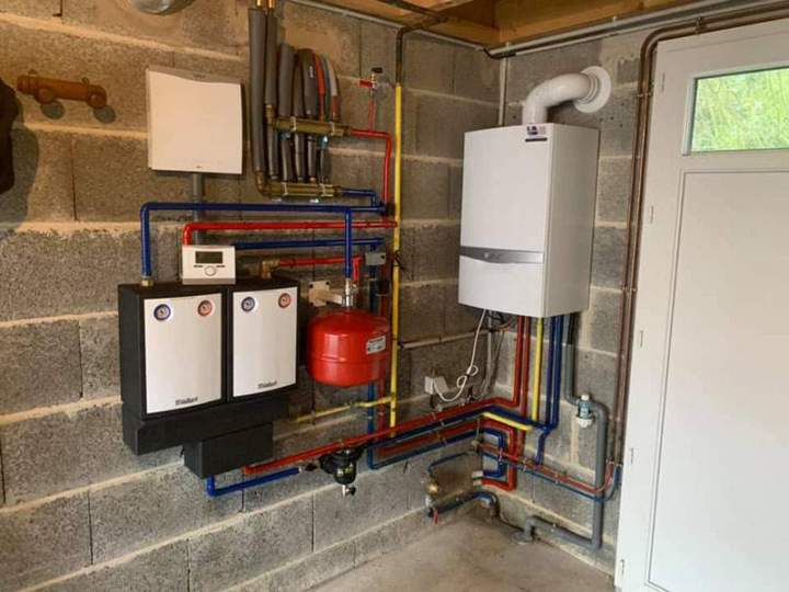 Installation complète de chaudières Morlaix